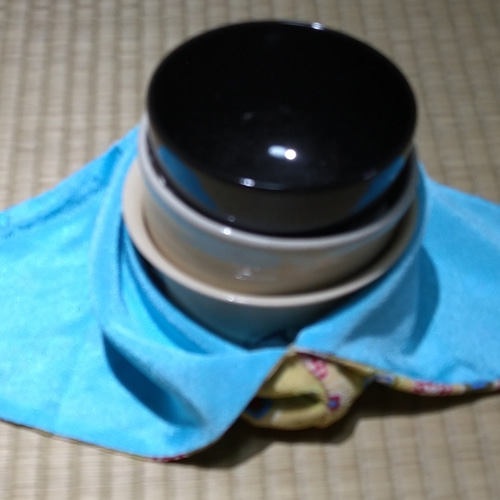 相生袋（茶道、茶道具：御物袋・茶碗用の大津袋） その他アート 月夜