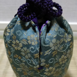 仕覆・仕服（茶入用仕覆：茶道、茶道具） その他アート 月夜