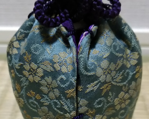 仕覆・仕服（茶入用仕覆：茶道、茶道具） その他アート 月夜