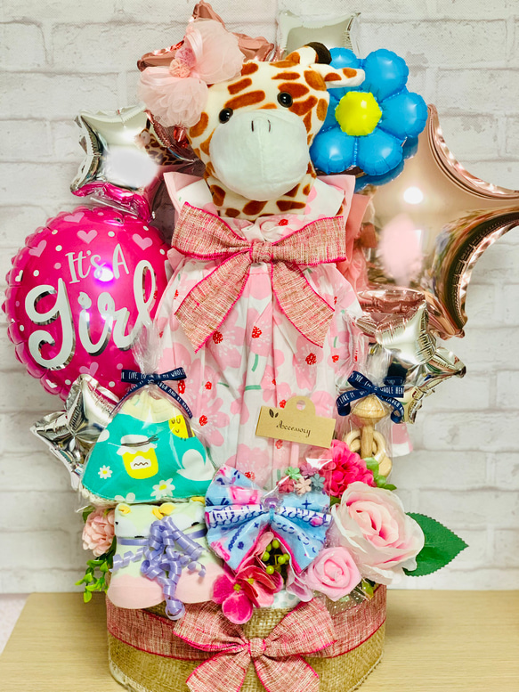 オムツケーキ　出産祝い♡ 3枚目の画像