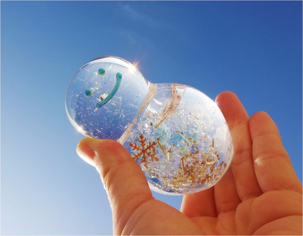 Amazon.co.jp: CoolSnowGlobes スノードーム Snowflake雪