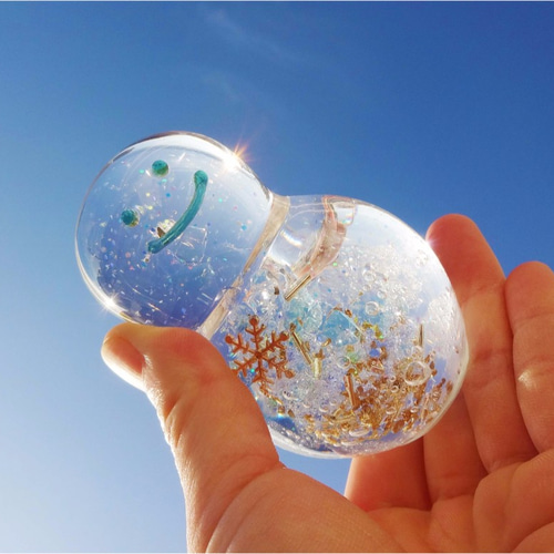 ✳︎Creema限定✴︎ガラスの雪だるまスノードーム その他インテリア