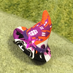 ハロウィンに！【魔女の帽子 パッチンピン付きヘアピン】 ヘアピン ば