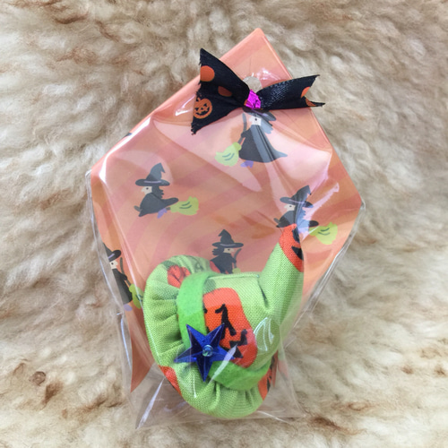 ハロウィンパッチンピン☆ピンク