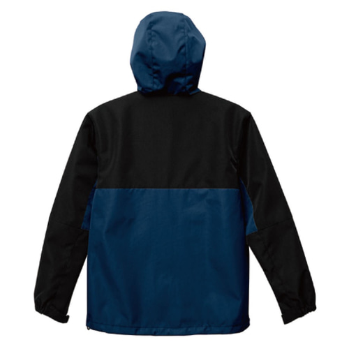 actwise シェルパーカー（ネイビー×ブラック） パーカー actwise