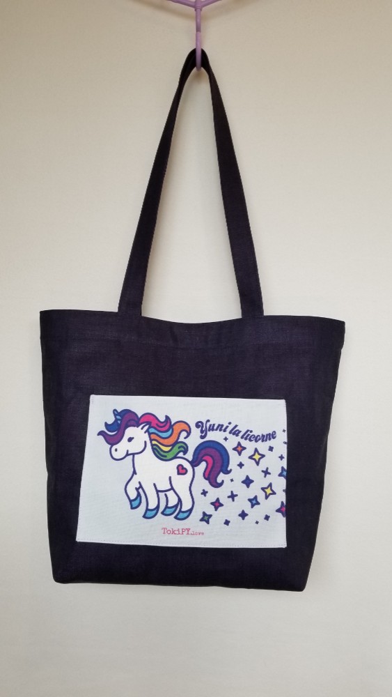 トートバッグ - Yuni la licorne Stars