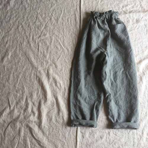 リネンのもんぺ　ねずみ色 リネンのもんぺ ねずみ色 ロングパンツ nuuMonpe 通販 12123588