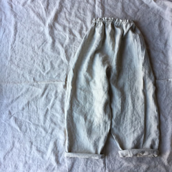 リネンのもんぺ ダークネイビー ロングパンツ nuuMonpe 通販