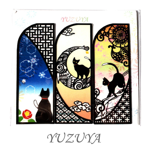 桜御守の裏話と魅力的な情報 駒 妙義神社 黒猫 ステンド