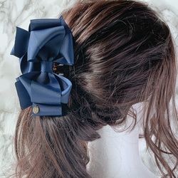 選べる3色】 新作♡ 大きめリボン バンスクリップ ヘアクリップ ヘア