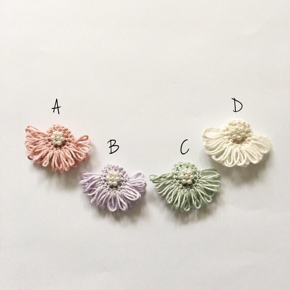 【受注製作】flower fortuneピアス/イヤリング 2枚目の画像