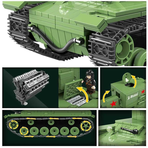 KV-2 重戦車 レゴ互換品 818ピース レゴ LEGO ブロック 互換 戦車 ソビエト KV-2 重戦車(ギガント