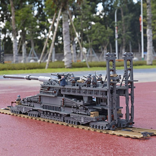 LEGO互換 グスタフ 列車砲 その他置物 Cred 通販｜Creema(クリーマ 