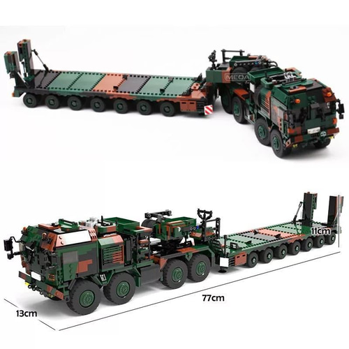 レゴ互換 ドイツ連邦軍 SLT2戦車運搬車「マムート」 その他置物 Cred