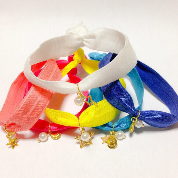 ★【再々…販】sea motif hair tie 4枚目の画像