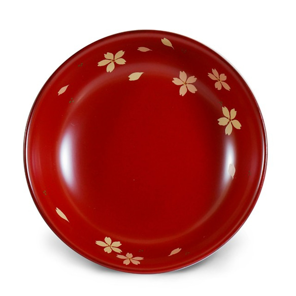 漆器輪島塗　蒔絵金彩　沈金木製　大皿　2客　時代物 漆器輪島塗 蒔絵金彩 沈金木製 大皿 2客 時代物