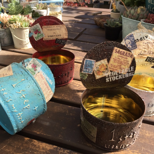 蓋付きリメ缶 ee2d5e1203ed7da1922b9bb97e1ab2