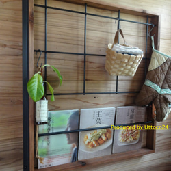 33_✴ Wall Shelf ✴ 送料無料 (#Uttoco24 #ブックシェルフ #ウォールシェルフ ) 1枚目の画像