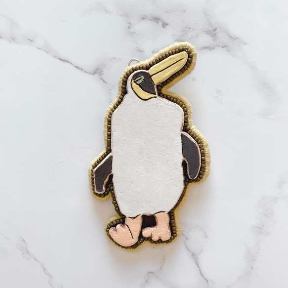 【動物ブローチ】ペンギン 1枚目の画像