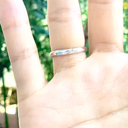 ターコイズブルーの指輪 4枚目の画像