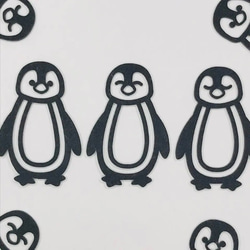 紙製　ペーパークリップ　ペンギン　ブックマーカー 3枚目の画像