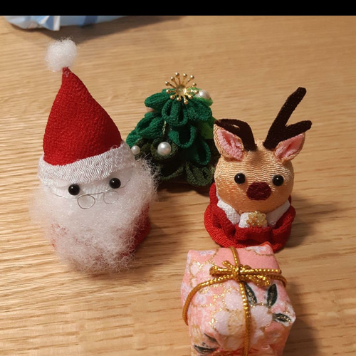 ゆづち様オーダー つまみ細工 サンタ他 ゆづち様オーダー つまみ細工 サンタ他 ゆづち様オーダー つまみ