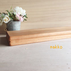 チェリー　カッティングボード　まな板　桜の木　シンプル 2枚目の画像