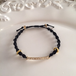 ♡simple ber cord bracelet ♡ 1枚目の画像