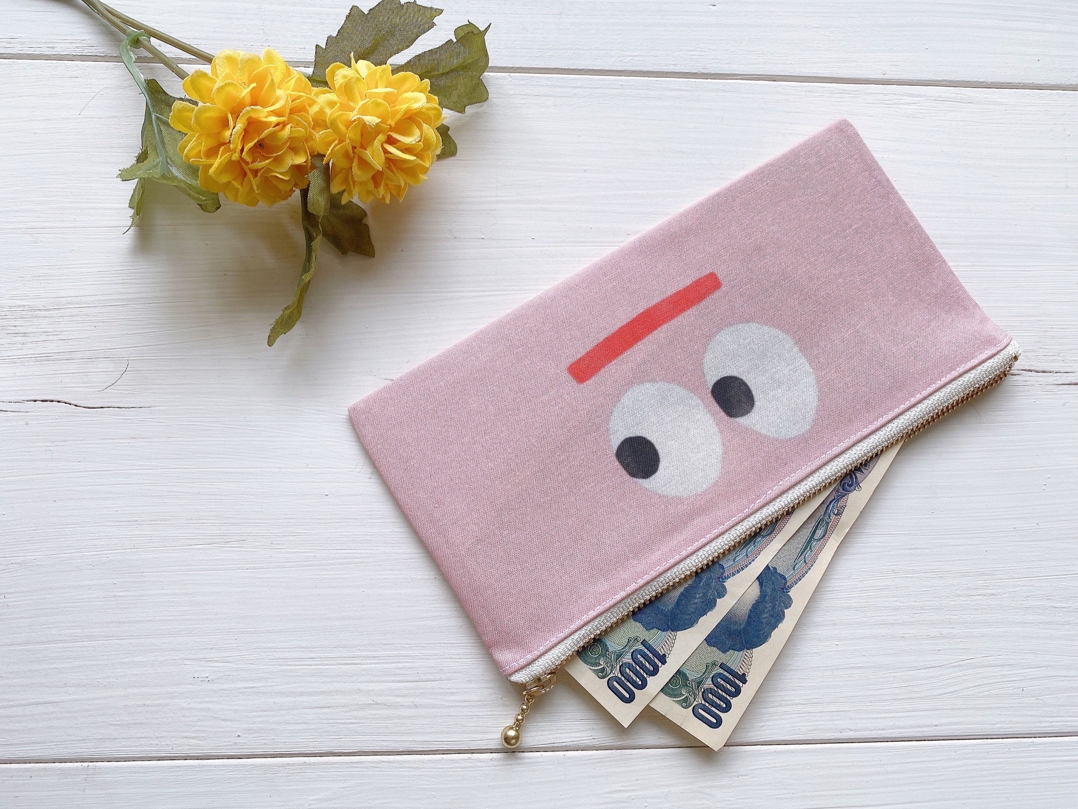 さよなら茶封筒！ お札入れポーチ FACE その他ミニ財布