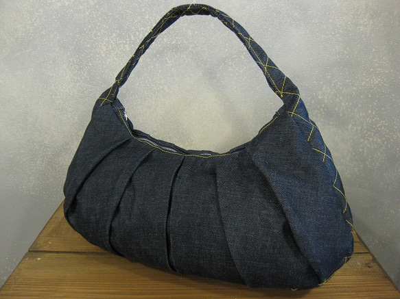 BELLOWS BAG (デニム) 1枚目の画像