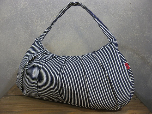 BELLOWS BAG（ ヒッコリーデニム） 1枚目の画像