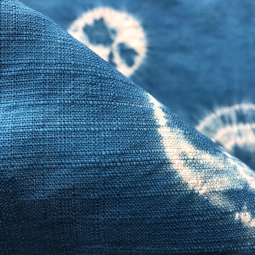 正藍染の風呂敷(小) / 48cm オーガニックコットン 【日本製】 弁当袋