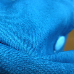 【送料無料】藍染め2wayコートワンピース/羽織り 8枚目の画像