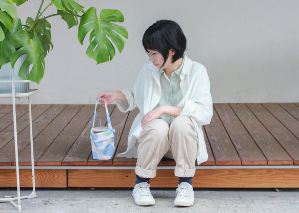 飲料袋－牽牛花 台灣花卉 第4張的照片