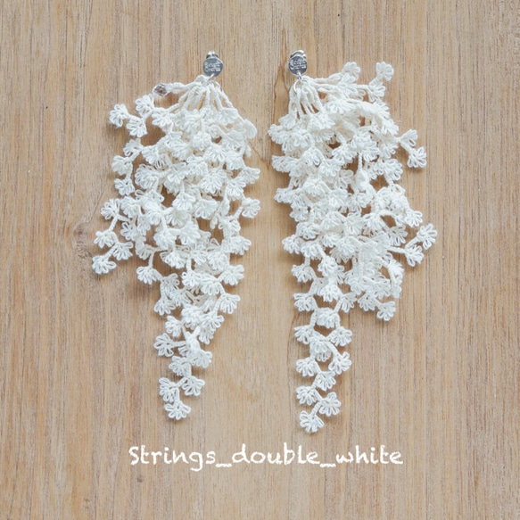 Pierces, Organic strings_double_white 1枚目の画像