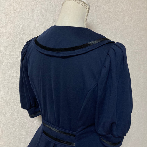 終)軍服風夏ワンピ(ネイビー) ワンピース Granny Sue 通販