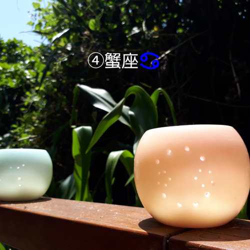 星座ランタンキャンドル(①牡羊座～⑥乙女座) キャンドル・キャンドル