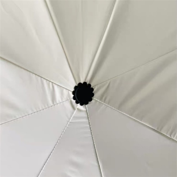 送料無料、日焼けを防ぎます、 晴雨兼用、遮光 、遮熱 、 折り畳み傘 、 レディース 6枚目の画像