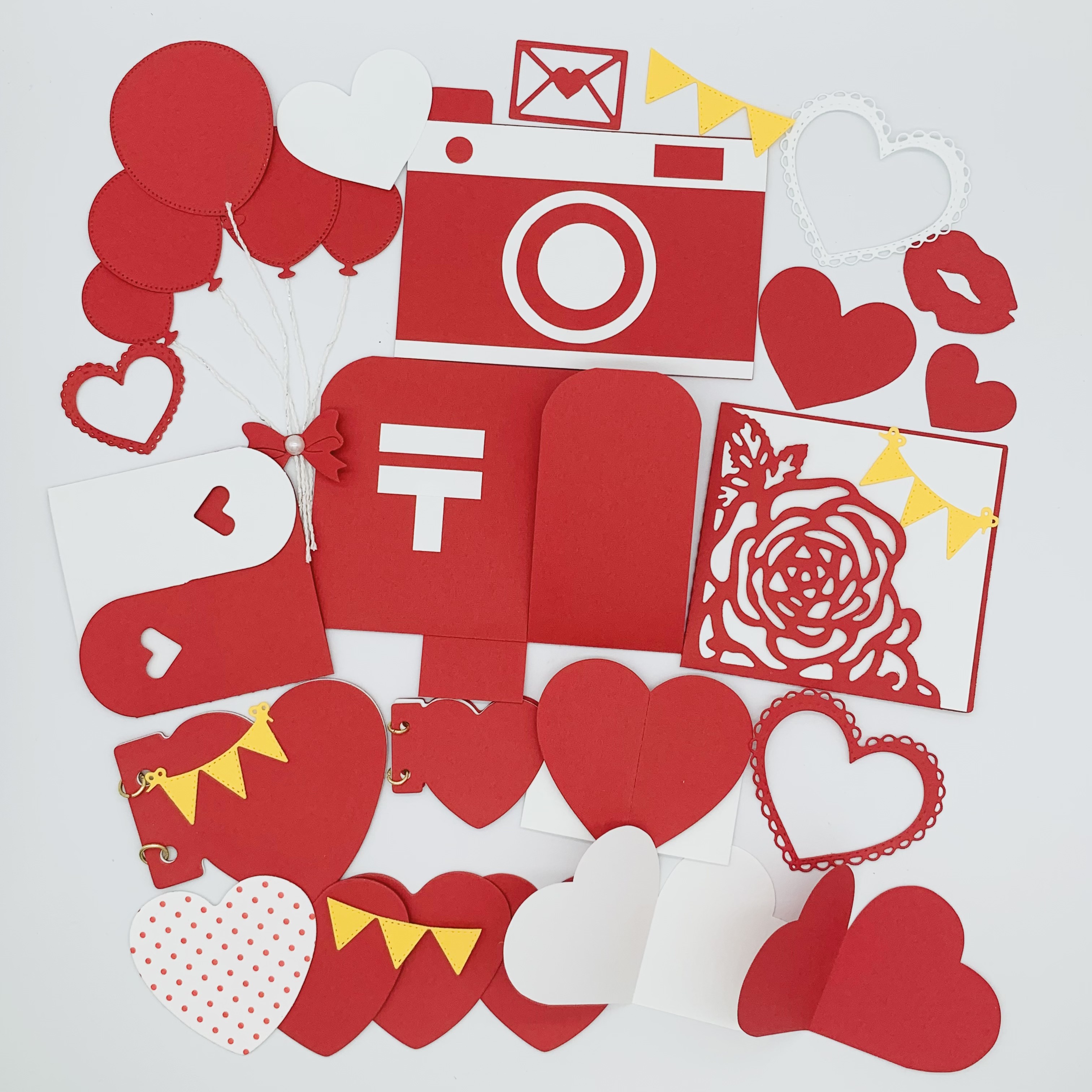 アルバム仕掛けセット④ 赤】 その他素材 Megumi 通販 12612357