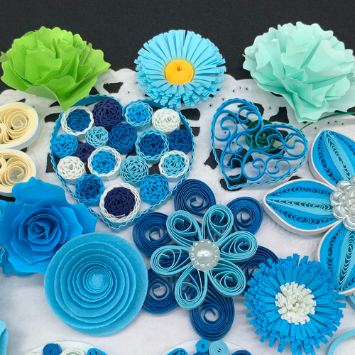 ペーパークイリング お花セット】 その他素材 Megumi 通販 12932753