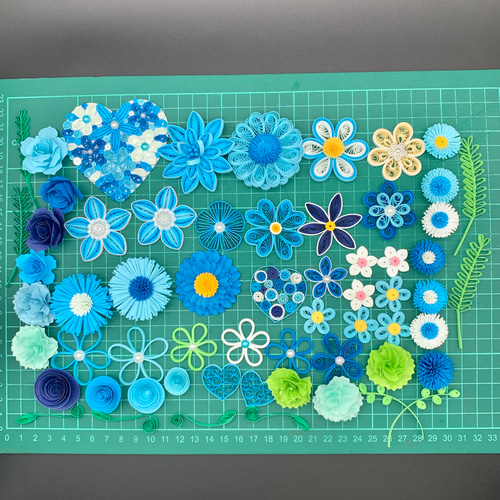 ペーパークイリング お花セット】 その他素材 Megumi 通販 12932753