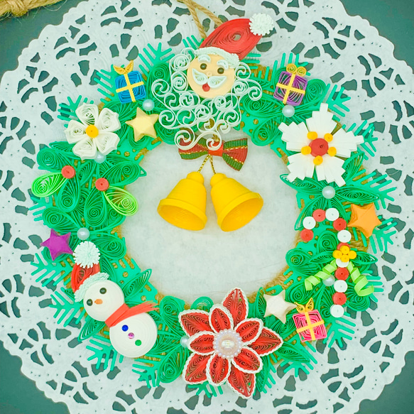 ペーパークイリング クリスマスリース】 その他素材 Megumi 通販