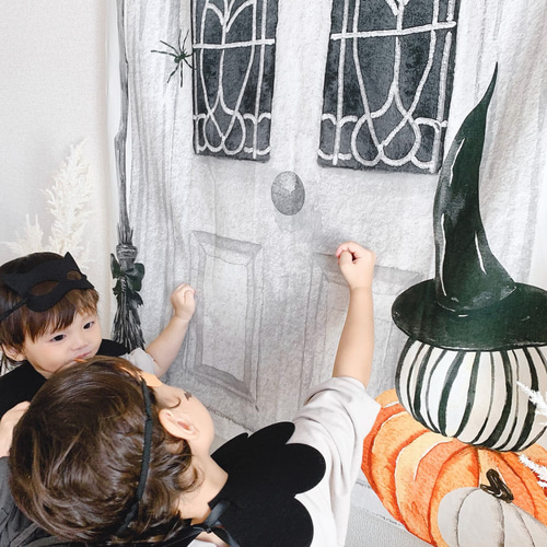 Grande ハロウィン タペストリー 『 Door. 』 タペストリー