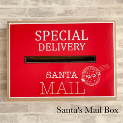 クリスマスタペストリー『 Dear.Santa 』お名前入れ クリスマス サンタさんへの手紙 6枚目の画像