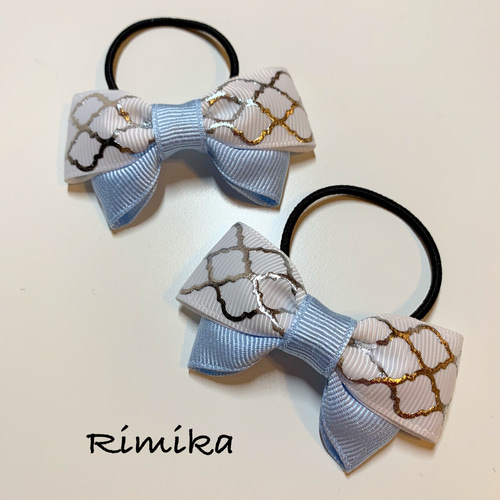 ベビーヘアクリップ⋈ヘアゴムモロッカン