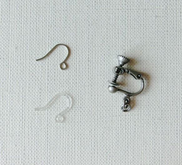 吊式耳環 - 耳環T08 /長頸鹿和月牙儿 第4張的照片