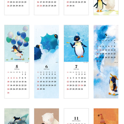 2020ペンギンカレンダー 5枚目の画像
