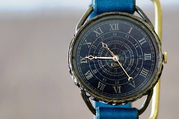 クラック ワールド ローマ  Lサイズ 真鍮 ブルー