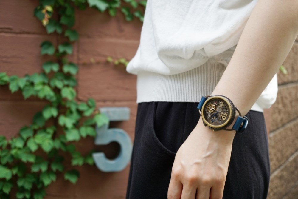 K-13　ファンファーレAT　真鍮　ブルー