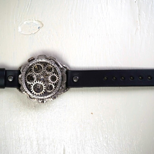 Kino キノ　パンクワールド K-10 キノパンクワールド シルバー ブラック 腕時計 KINO 通販 4732530